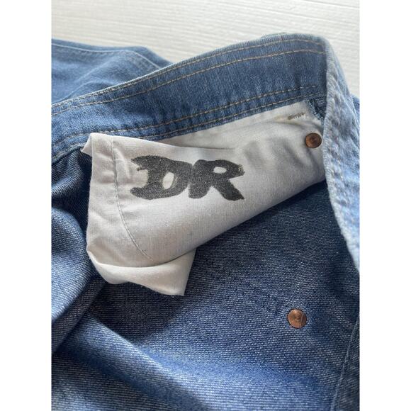 70s Vintage Levis With A Skosh More Room Mens Orange tab 40x35 Made in USA - Picture 6 of 10